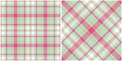 Écossais tartan plaid sans couture modèle, tartan sans couture modèle. pour chemise impression, vêtements, Robes, nappes, couvertures, literie, papier, couette, tissu et autre textile des produits. vecteur