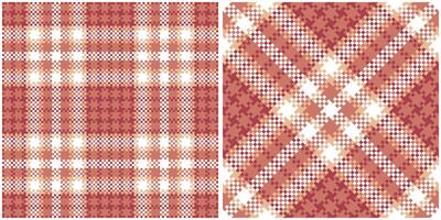 classique Écossais tartan conception. plaids modèle transparent. flanelle chemise tartan motifs. branché carrelage pour fonds d'écran. vecteur