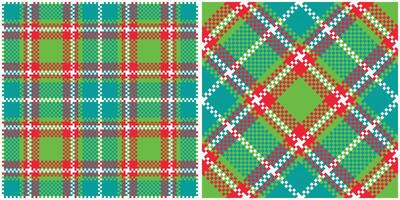 Écossais tartan plaid sans couture modèle, vérificateur modèle. modèle pour conception ornement. sans couture en tissu texture. illustration vecteur