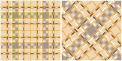 Écossais tartan plaid sans couture modèle, tartan plaid modèle transparent. sans couture tartan illustration ensemble pour foulard, couverture, autre moderne printemps été l'automne hiver vacances en tissu imprimer. vecteur