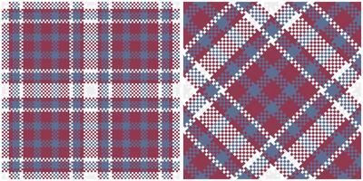 tartan sans couture modèle. tartan plaid sans couture modèle. traditionnel Écossais tissé tissu. bûcheron chemise flanelle textile. modèle tuile échantillon inclus. vecteur