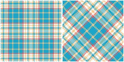 tartan plaid sans couture modèle. classique plaid tartan. sans couture tartan illustration ensemble pour foulard, couverture, autre moderne printemps été l'automne hiver vacances en tissu imprimer. vecteur