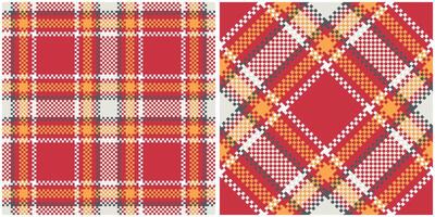 classique Écossais tartan conception. vérificateur modèle. traditionnel Écossais tissé tissu. bûcheron chemise flanelle textile. modèle tuile échantillon inclus. vecteur