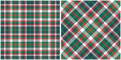 Écossais tartan plaid sans couture modèle, classique Écossais tartan conception. sans couture tartan illustration ensemble pour foulard, couverture, autre moderne printemps été l'automne hiver vacances en tissu imprimer. vecteur