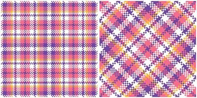 Écossais tartan plaid sans couture modèle, sucré plaids modèle transparent. modèle pour conception ornement. sans couture en tissu texture. illustration vecteur