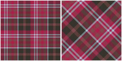 tartan plaid sans couture modèle. vichy motifs. sans couture tartan illustration ensemble pour foulard, couverture, autre moderne printemps été l'automne hiver vacances en tissu imprimer. vecteur