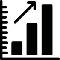 graphique icône symbole image pour Les données statistique une analyse illustration vecteur