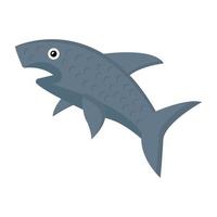 concepts de requin à la mode vecteur