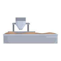 industriel le sable 3d imprimante illustration vecteur