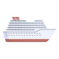 moderne croisière navire illustration vecteur