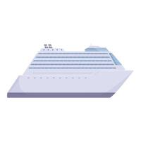 moderne croisière navire illustration vecteur