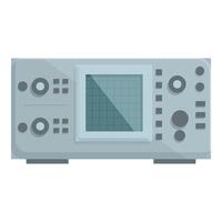 illustration de un oscilloscope vecteur