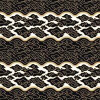 nuage batik textile conception modèle vecteur