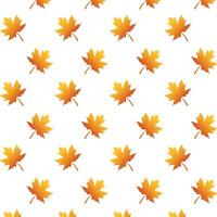 feuilles d'automne feuillage motif saisonnier vecteur