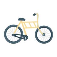 concepts de vélo à la mode vecteur