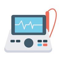 concepts d'électrocardiogramme à la mode vecteur