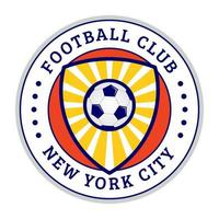 football new-yorkais vecteur