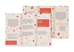 Brochure Template Illustration vectorielle vecteur