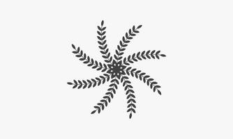 illustration vectorielle de couronne sur fond blanc. icône créative. vecteur