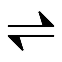 Les données transfert icône symbole conception illustration vecteur