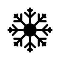 flocon de neige icône symbole conception illustration vecteur