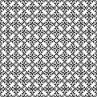 texture de motif de surface noir et blanc. bw conception graphique ornementale. ornements en mosaïque. modèle de modèle. illustration vectorielle. vecteur
