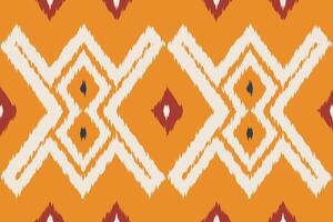 motif ikat paisley broderie Contexte. ikat modèle géométrique ethnique Oriental modèle traditionnel.aztèque style abstrait illustration.design pour texture, tissu, vêtements, emballage, paréo. vecteur