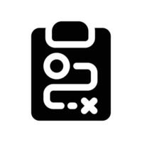 stratégie icône. glyphe icône pour votre site Internet, mobile, présentation, et logo conception. vecteur