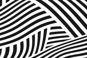 Résumé motif de ligne à rayures noires et blanches fond d'œuvres d'art de conception de maille. illustration vectorielle eps10 vecteur