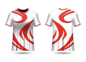 modèle de conception de maillot de course sportive pour vecteur d'uniformes d'équipe