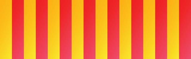 rayures verticales motif vectoriel continu rouge et jaune. motif rayé. lignes horizontales. Rayures horizontales. idéal pour le tissu