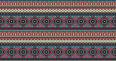 art tribal africain traditionnel, tissu aztèque à motif. vecteur