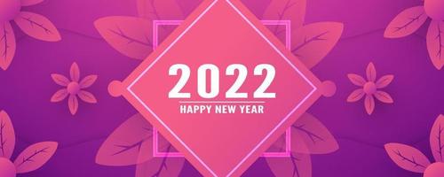 bonne année 2022. conception de modèle avec nouvelle tendance de dégradé. illustration vectorielle pour la couverture, promotion de remise, publicité. vecteur