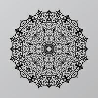 mandalas pour cahier de coloriage. ornements ronds décoratifs. forme de fleur inhabituelle. vecteur oriental, modèles de thérapie anti-stress. tisser des éléments de conception. vecteur de logos de yoga.