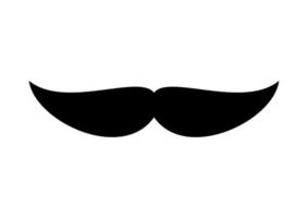 icône de moustache. vecteur ou clipart de moustache.