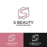 la belle lettre ss infinity monogram dans un style incroyablement luxueux et chic, élégant modèle de logo de lettre circulaire s et s pour une personnalité de marque haut de gamme vecteur