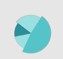 modèles d'infographie pour l'illustration vectorielle d'affaires vecteur