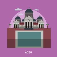 Aceh Conceptuel illustration Design