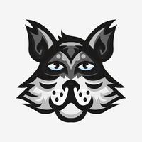 illustration de mascotte de logo de sport de hibou vecteur