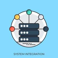 concepts d'intégration de système vecteur