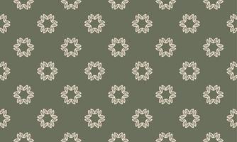 répéter le motif floral. motif floral sans couture. Convient pour la décoration murale, les cartes de visite, etc. vecteur