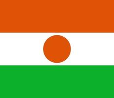 vecteur de drapeau du niger