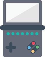 illustration vectorielle de gadget de jeu sur un fond transparent. symboles de qualité premium. icône plate de vecteur pour le concept et la conception graphique.