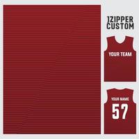 motif de ligne horizontale rouge foncé, modèle de motif de jersey vectoriel concept abstrait pour l'impression ou la sublimation des uniformes de sport football volley-ball basket-ball e-sport cyclisme et pêche