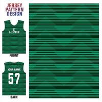 modèle de modèle de jersey vecteur concept abstrait pour l'impression ou la sublimation uniformes de sport football volley-ball basket-ball e-sport cyclisme et pêche