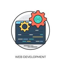 notions de développement web vecteur