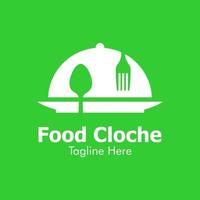 illustration vectorielle du logo de la cloche alimentaire. parfait à utiliser pour une entreprise alimentaire vecteur