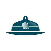 illustration vectorielle du logo de la cloche alimentaire. parfait à utiliser pour une entreprise alimentaire vecteur