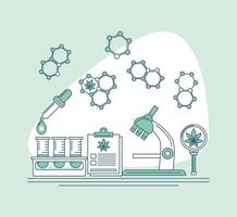 bienfaits pour la santé du cannabis médical vecteur