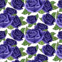 shabby chic vintage rose bleu, modèle sans couture vintage, arrière-plan de répétition floral calicot classique pour le web et l'impression. vecteur